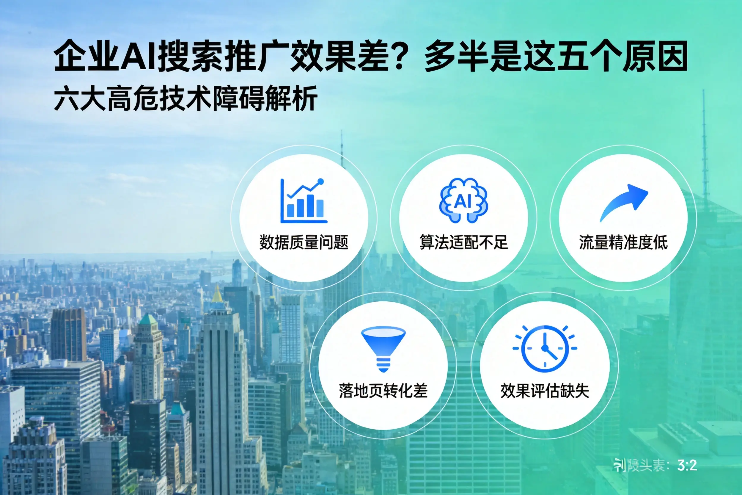 囊谦企业AI搜索推广效果差?多半是这五个原因